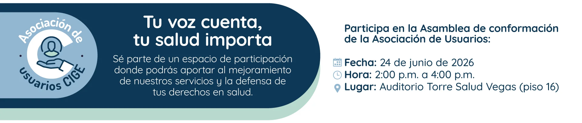 únete a la asociación de usuarios CIGE